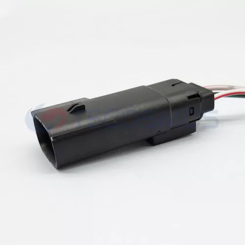 Waterproof Wire Connector Daytime Running Light Harness Plug for Buick Ford 3 Pin Male 33471-0301 - image 4